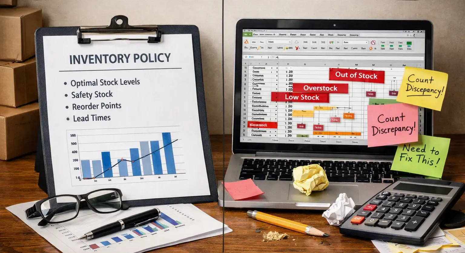 When Inventory Policy Becomes Theater: The Spreadsheet Reality