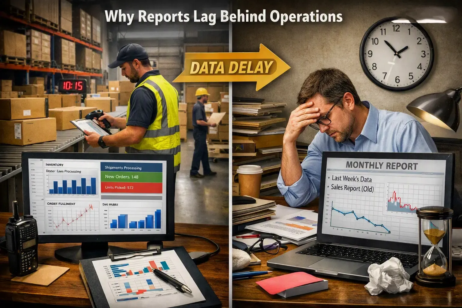 Reports Lag Behind What's Actually Happening